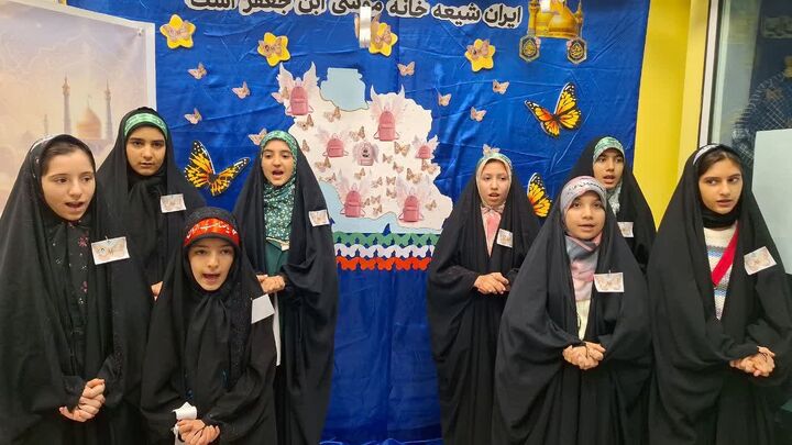 اجرای سرود دختر ایران در شاهرود