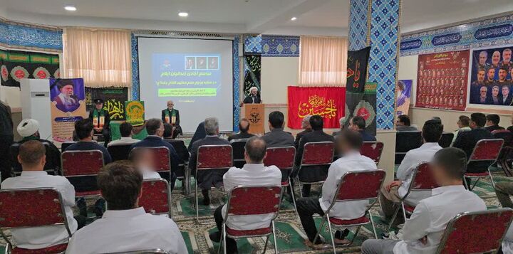 آزادی ۱۰ زندانی نیازمند ایلام در مراسم پرچم‌گردانی حرم رضوی