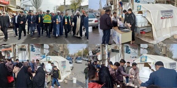 تجلیل از فعالان فرهنگی کالنون حضرت معصومه چاراویماق