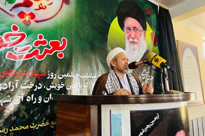 امام جمعه مزارشریف: ملت ایران پیرو مکتب حسینی و امام شهید است