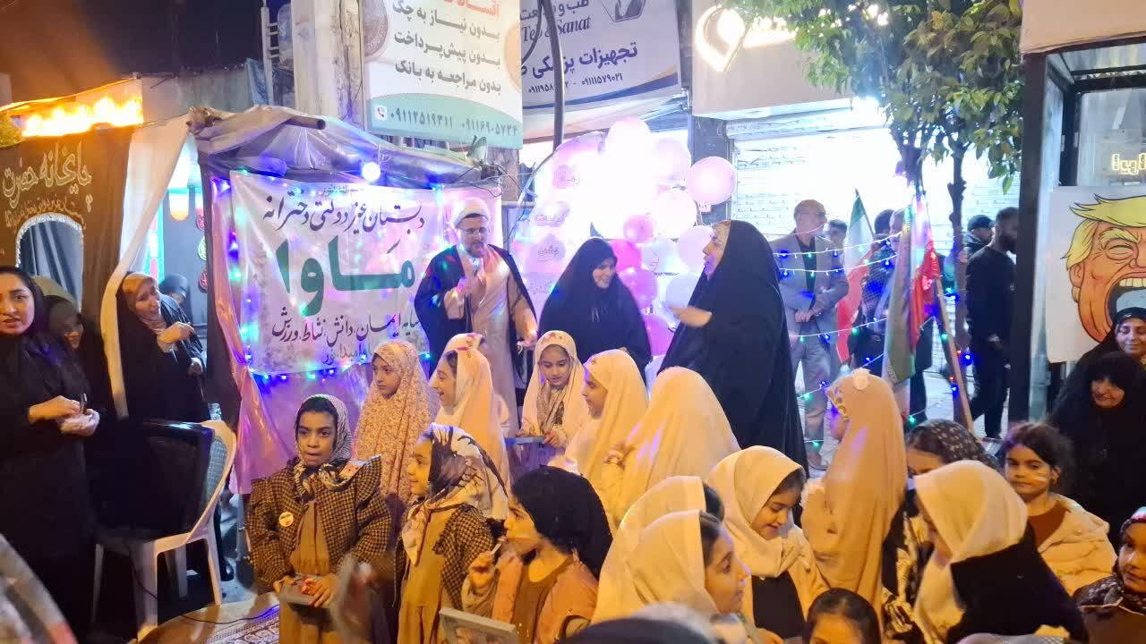 عهد زندگی دختران مأوا نکا در شبهای مقاومت
