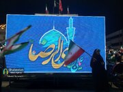شور امام رضایی کرمانی‌ها در شب میلاد حضرت شمس‌الشموس