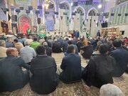 محفل کرسی تلاوت رضوی در مسجد علی ابن‌ابیطالب(ع) کرمانشاه برگزار شد