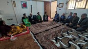دیدار خادمان حرم رضوی با خانواده معظم شهدا و ایثارگران شهرستان الیگودرز