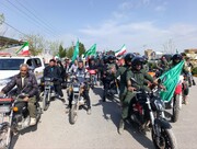 آغاز رزمایش اقتدار ملی موتوری و خودرویی امام‌رضایی‌ها در کوهدشت