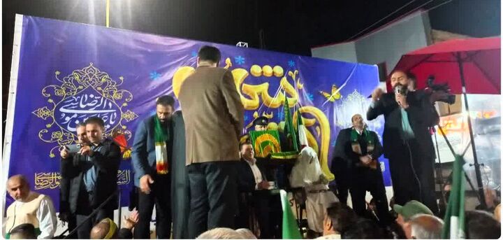 ازدواج خبرنگار ایلامی در اجتماع مردمی