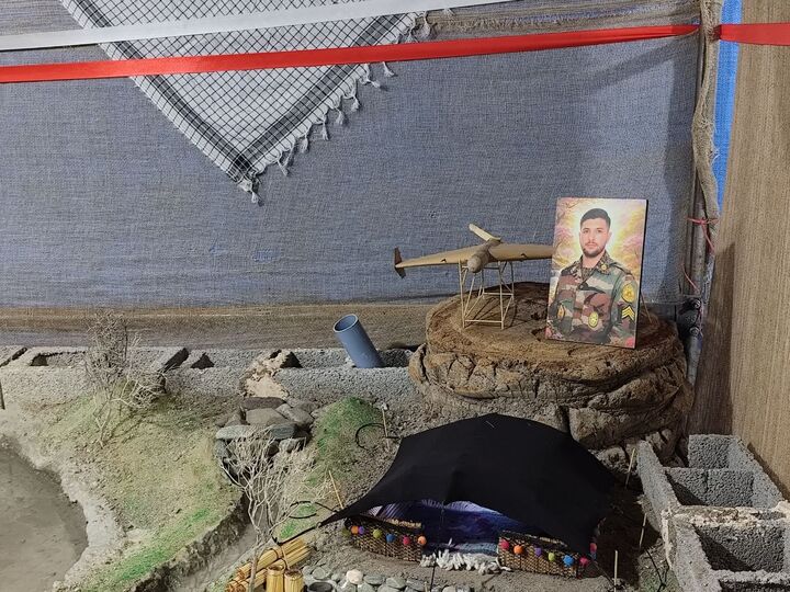 یادمان شهید قاسمی‌زاده هنر روایت حماسه تا شهادت