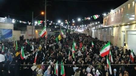 هم‌نوایی استهبان با جشن میلاد امام رئوف(ع) در شب پنجاه و پنجم میدان‌داری