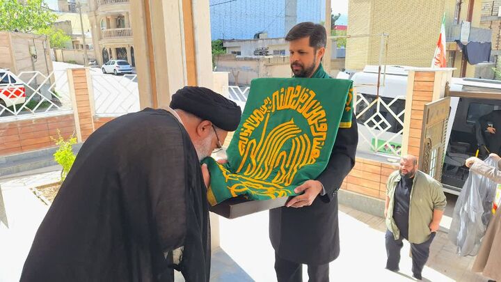 استقبال نماینده ولی فقیه در استان کهگیلویه و بویراحمد از کاروان «زیر سایه خورشید»