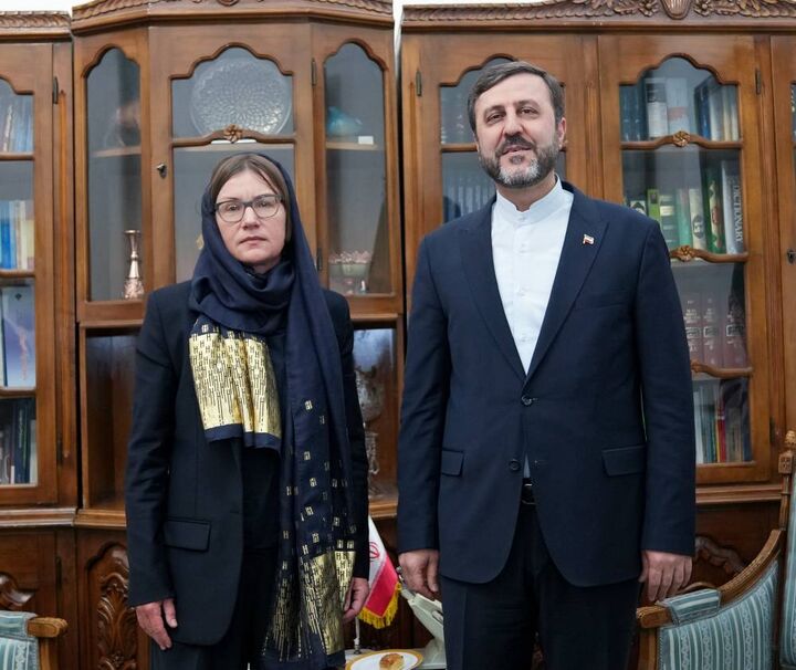 دیدار رئیس کمیته بین‌المللی صلیب سرخ با معاون امور حقوقی و بین‌المللی وزارت امور خارجه 