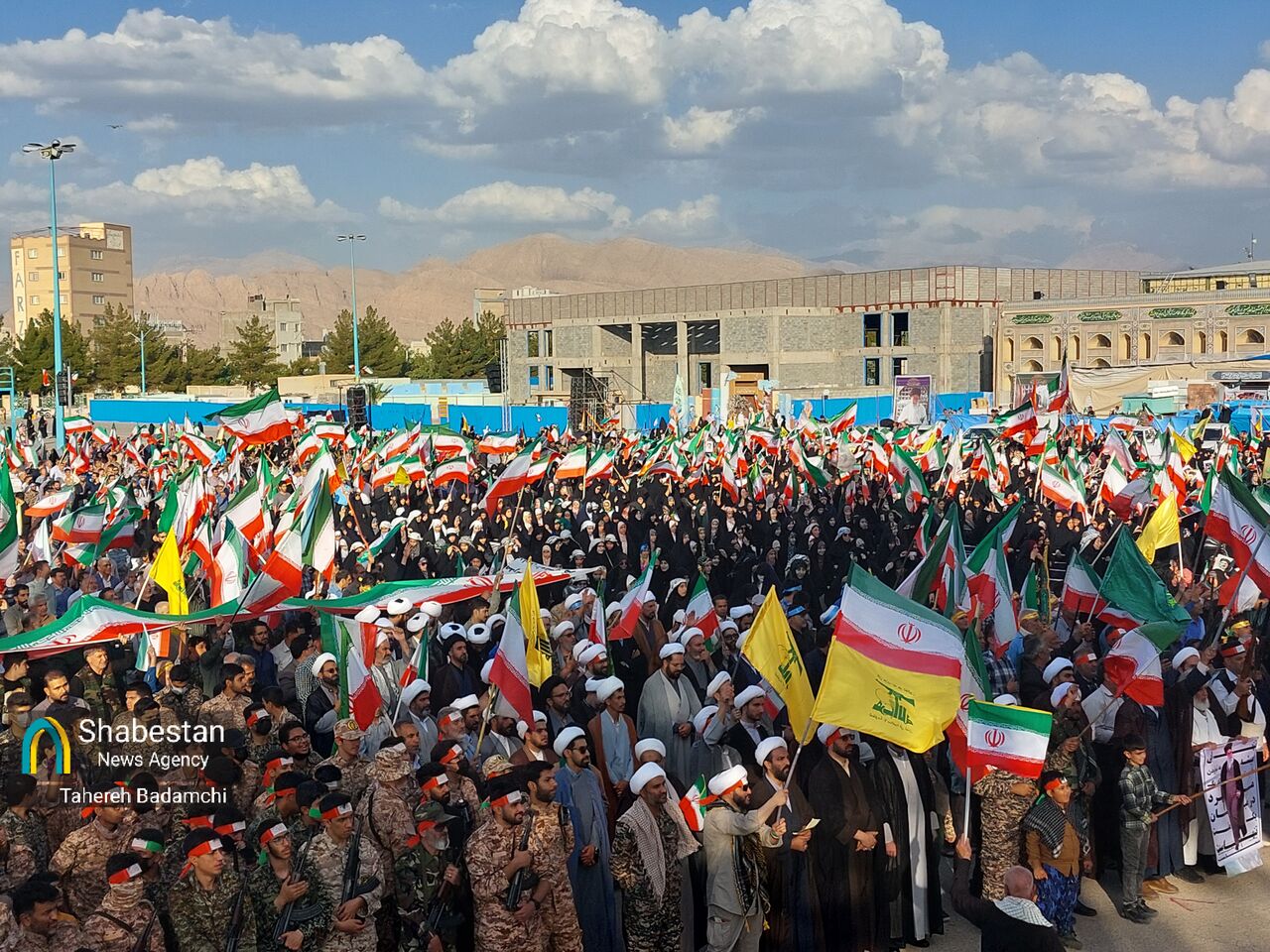 رزمایش جان‌فدا برای ایران امام رضایی در کرمان