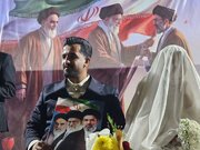 عروس و داماد لامردی در اجتماع «موج ۶۱» شادی‌شان را با یاد شهدا گره زدند
