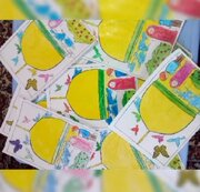 نقاشی‌های کودکانه در وصف «ضامن آهو»/ جلوه‌ای از ارادت نسل نو در مریوان