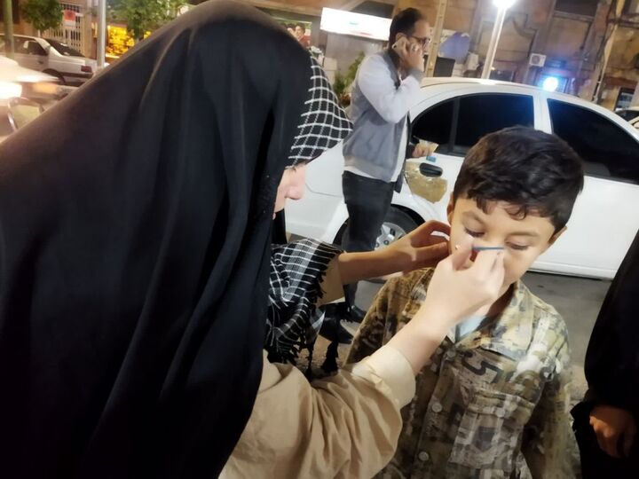 نوجوانان ایلامی در شب حماسه، عرصه هنرنمایی شدند