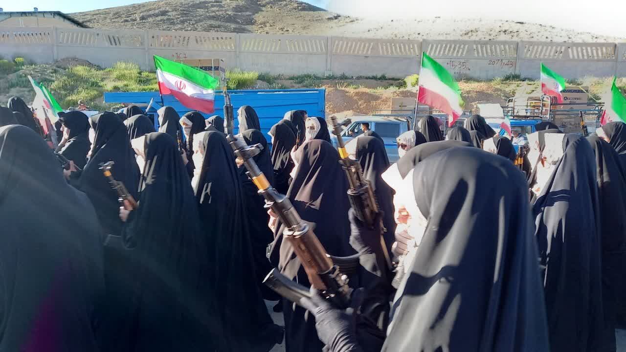 پرچم‌های رضوی بر شانه‌های نوجوانان؛ روایت باشکوه مسجد صاحب‌الزمان(عج) در میدان جانفدا