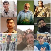۱۴ نیروی سپاه زنجان بر اثر انفجار مهمات عمل نکرده جنگ رمضان به شهادت رسیدند