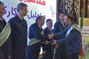 کارکنان نمونه توزیع برق استان مرکزی تجلیل شدند