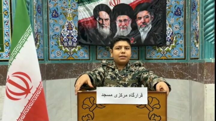 حسین هداوند، عضو جوان کانون شهید احمد کاظمی سنخگوی قرارگاه شد