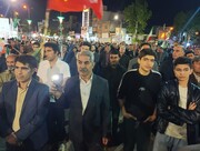 اجتماع مردم کوهدشت در شب ۶۳ اقتدار و حماسه