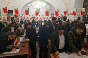 پویش جان‌فدا در مسجد کبود ایروان؛ جلوه‌ای از همبستگی ایرانیان مقیم ارمنستان