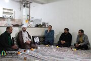 دیدار معاون فرهنگی ستاد کانون‌های فرهنگی مساجد کشور و مدیر ستاد خراسان‌رضوی با خانواده شهید حسینی‌شاد