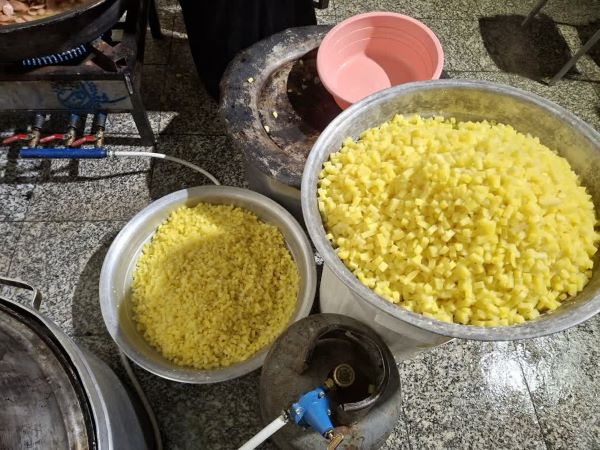 روایتی از خدمات موکب باب النجاه الامه  در قلب چهار راه ولیعصر(عج) 