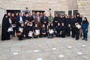 قدردانی از معلمان هنرستان هنرهای زیبا گرگان