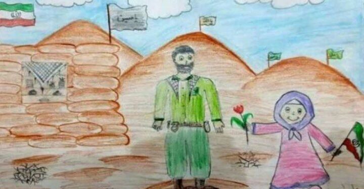 برگزاری پویش نقاشی با موضوع «جنگ و صلح» در کردستان