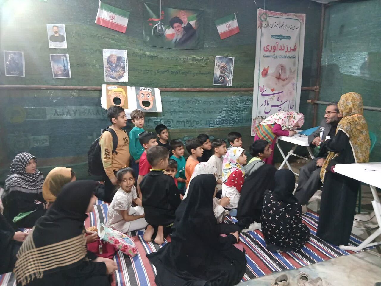 مشق مقاومت و تبیین در موکب «حال خوش مادری» بیرجند