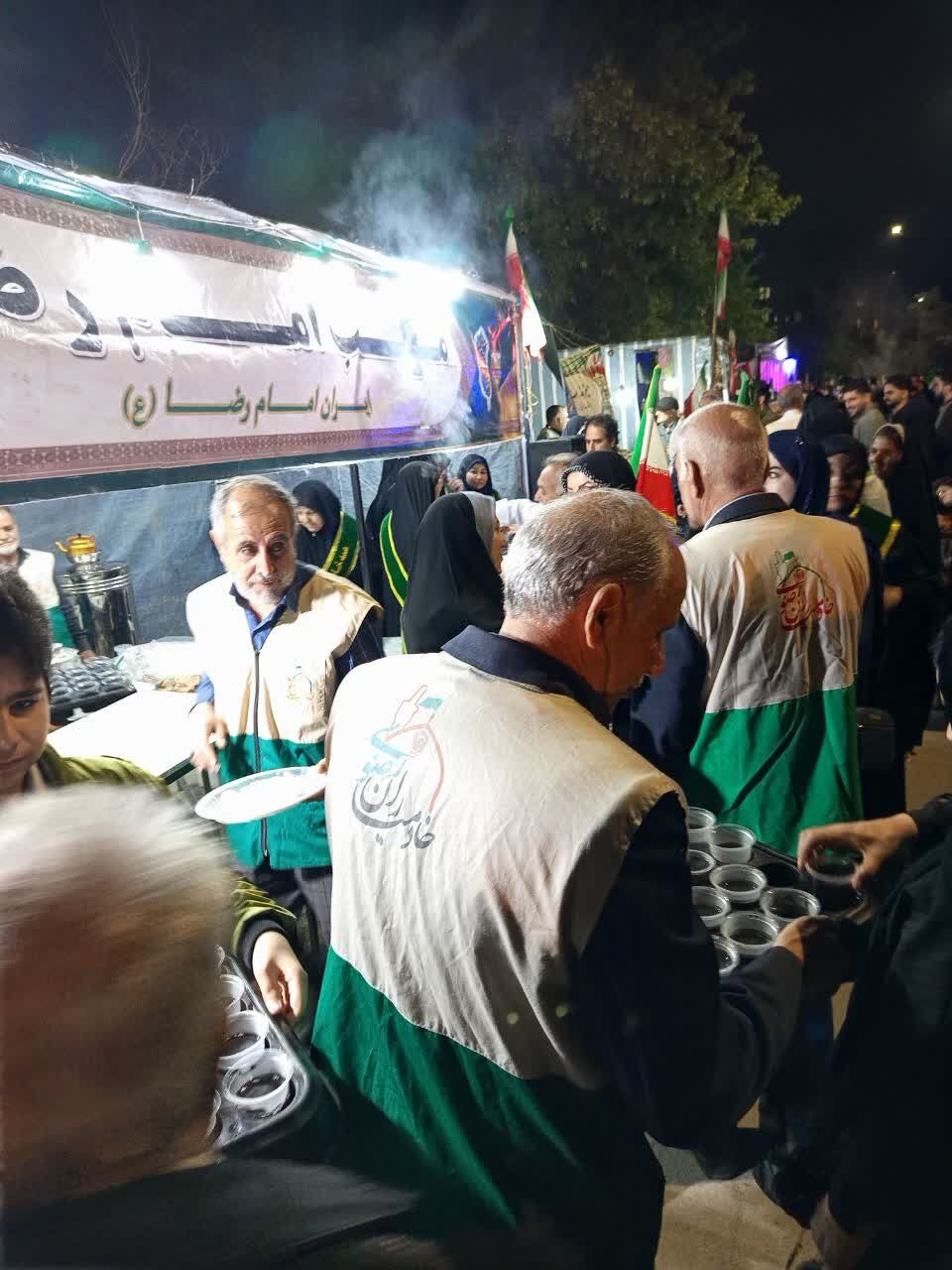 جلوهای از همدلی و ارادت رضوی در شصتوششمین اجتماع «نحن المنتقمون» کرمانشاه