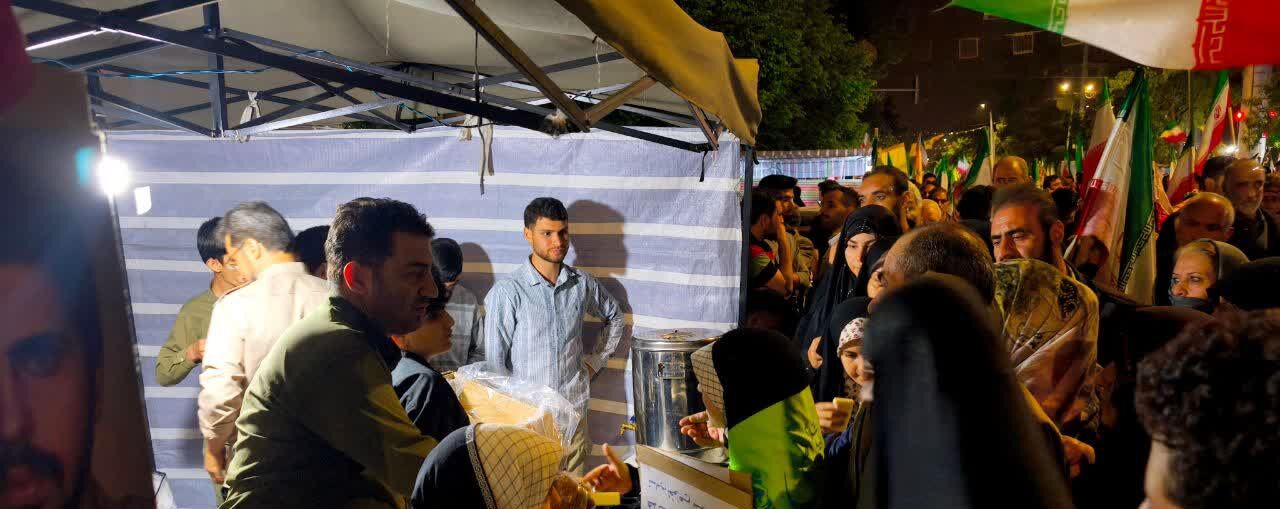 از دل مسجد تا میدان؛ جلوهای از خدمت و همدلی در «نحن المنتقمون»