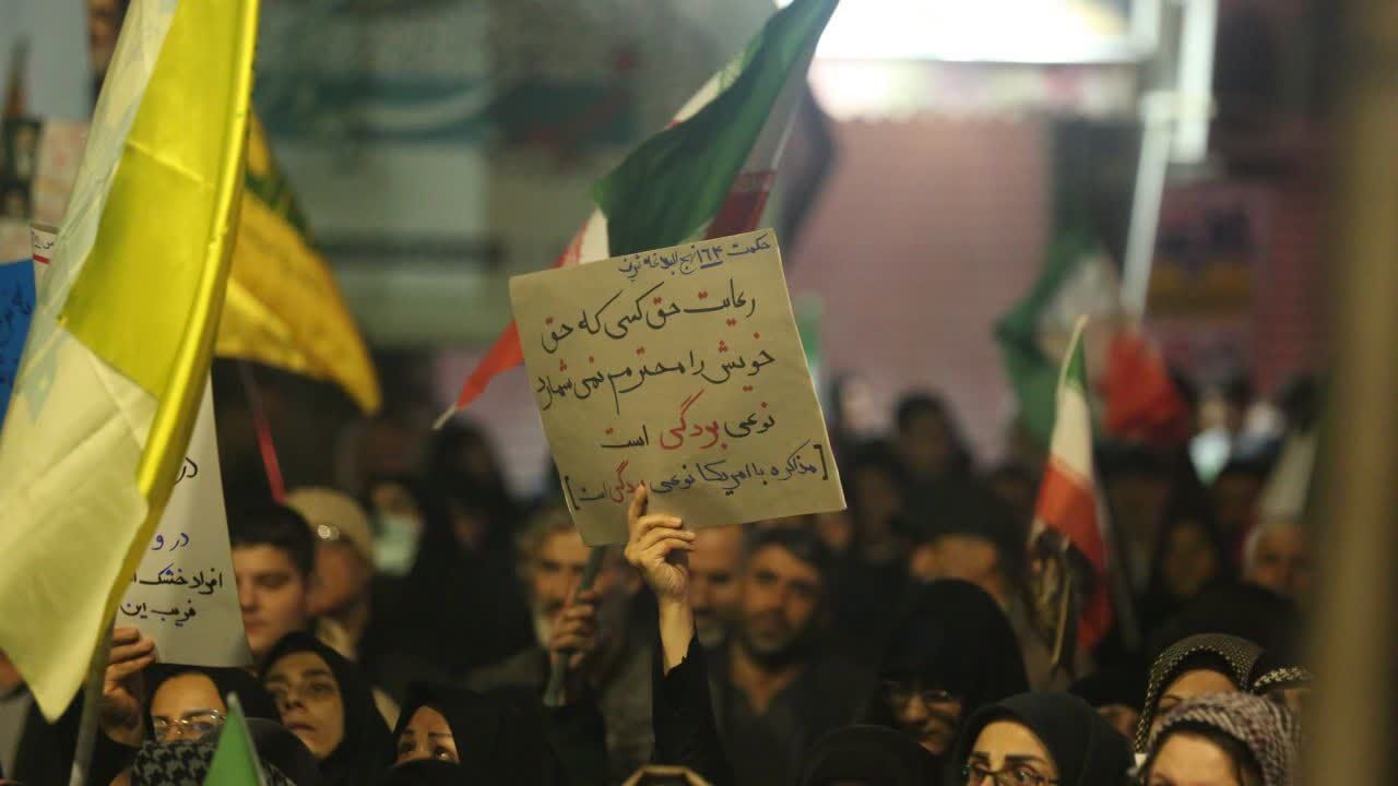 مثلث «مردم، نیروهای مسلح و ولایت» تهدیدات دشمن صهیونی آمریکایی را در نطفه کرد
