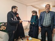 تجلیل مدیرکل فرهنگ و ارشاد اسلامی کردستان از خانواده شهید پاسدار «سجاد شانوازلو» در دلبران