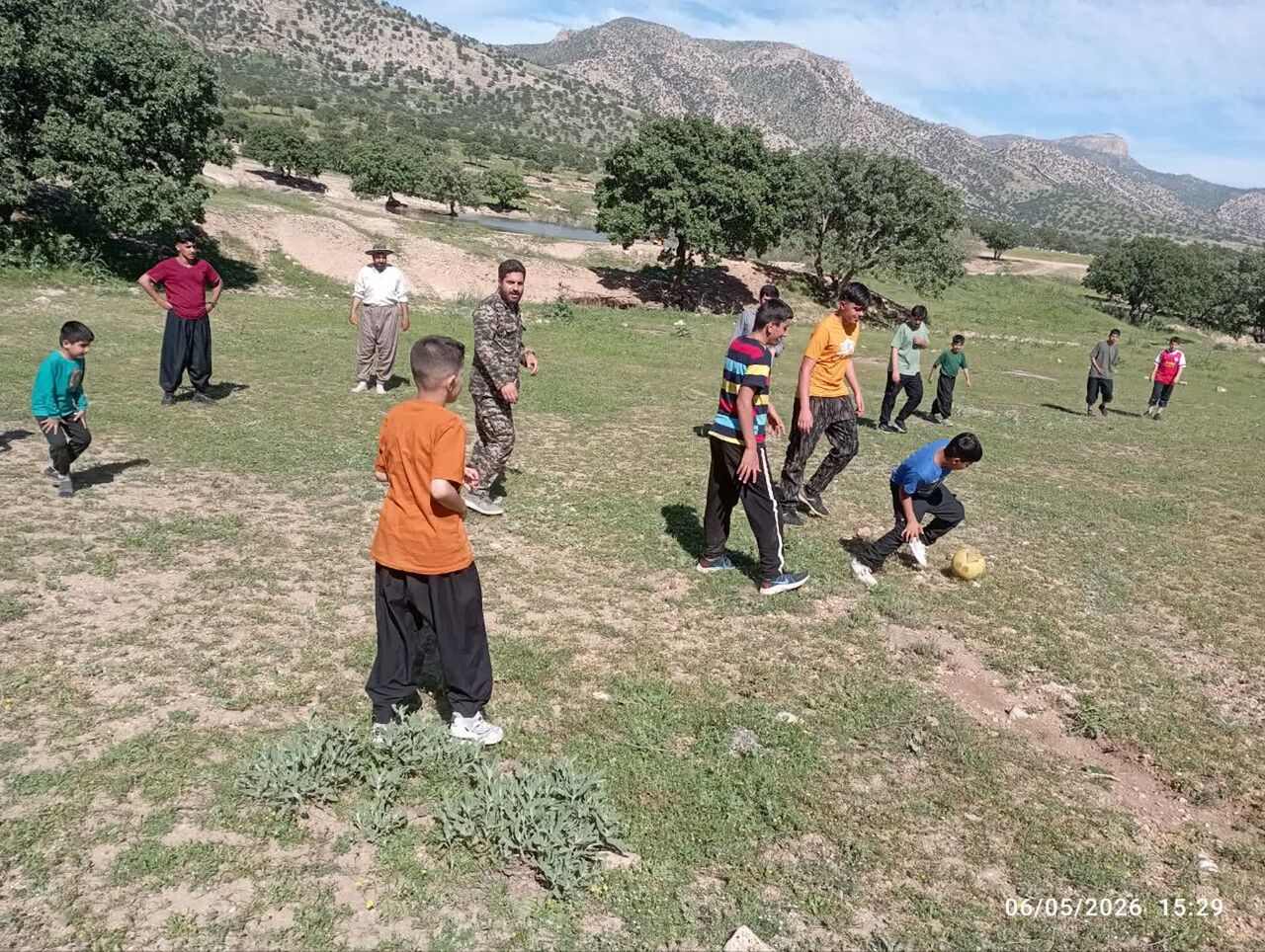 از نماز جماعت تا نشاط اجتماعی؛ ناودار میزبان اردوی متفاوت نوجوانان مسجدی گیلانغرب شد