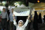 میدان فاطمی تهران همچنان پای کار ایران مقتدر