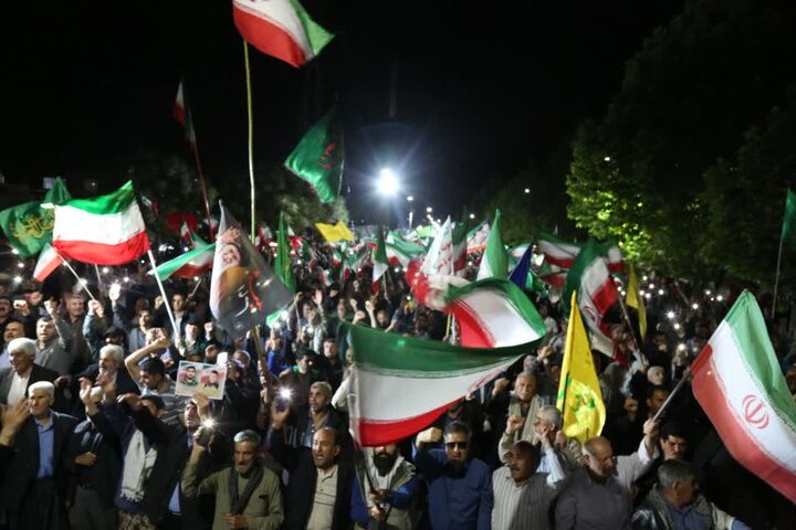 حضور باشکوه مردم کوهدشت در شصت‌ونهمین شب