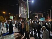 موکب مسجد امتیاز نو شیراز؛ استمرار شور مهدوی در چهارراه هوابرد