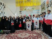 یادواره خانگی شهدای امدادگر هلال احمر در راین