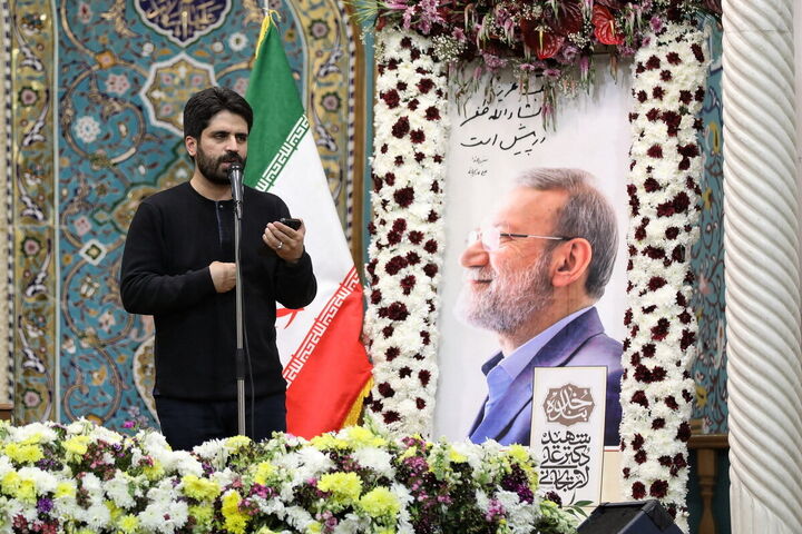 آیین بزرگداشت شهیدان علی لاریجانی و مرتضی لاریجانی