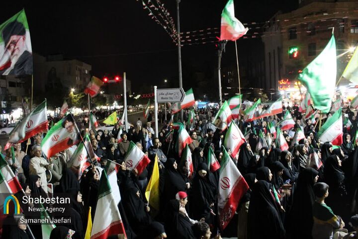 موج۷۲اُم حماسه خیابان در خراسان رضوی