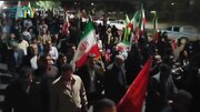 هفتادویکمین شب تجمع و راهپیمایی مردم شهرکرد