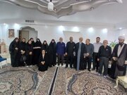دیدار با خواهرشهیدان والامقام‌سیدجمال و سید مهدی احمدپناهی