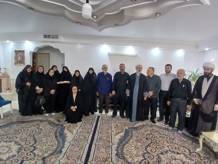 دیدار با خواهرشهیدان والامقام‌سیدجمال و سید مهدی احمدپناهی
