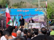 آبیدر میزبان گام‌های همدلی؛ سنندج در سالروز سفر تاریخی رهبر شهید، صحنه وحدت و نشاط خانوادگی شد