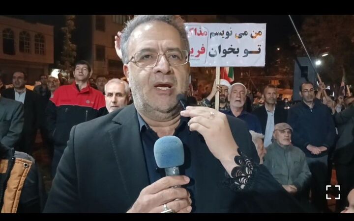 مدیرکل بنیاد شهید کردستان از ۷۲ شب مقاومت مردم در تجمعات شبانه می‌گوید