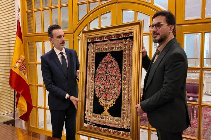 تأکید بر صلح، همگرایی فرهنگی و همکاری‌های مشترک در دیدار حامد شاکرنژاد با سفیر اسپانیا
