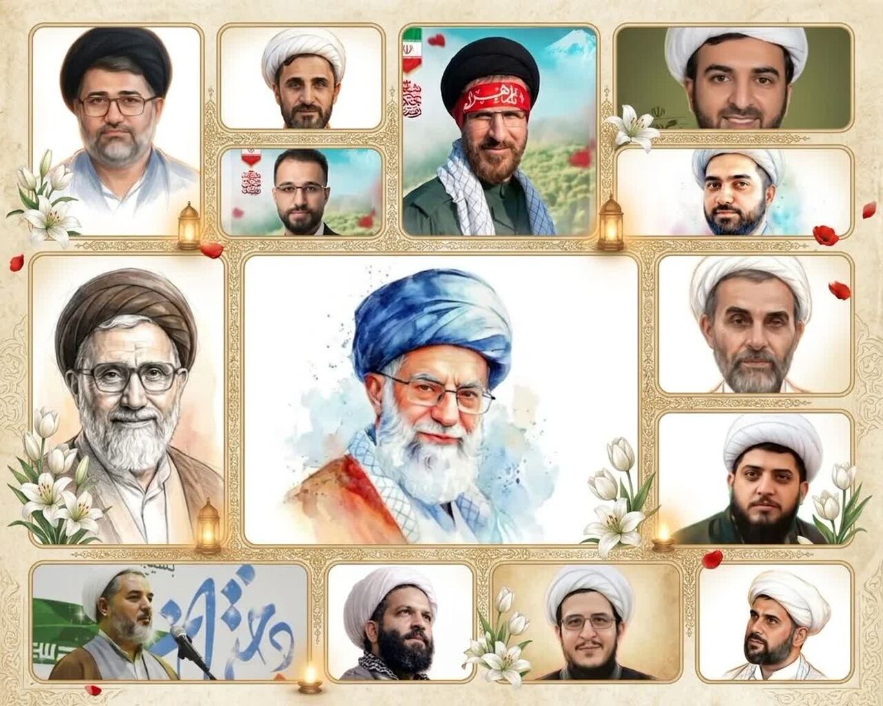 شهادت ۳۶ طلبه و روحانی در «جنگ تحمیلی سوم» /روحانیت در خط مقدم جهاد تبیین و حمایت مردمی از نظام