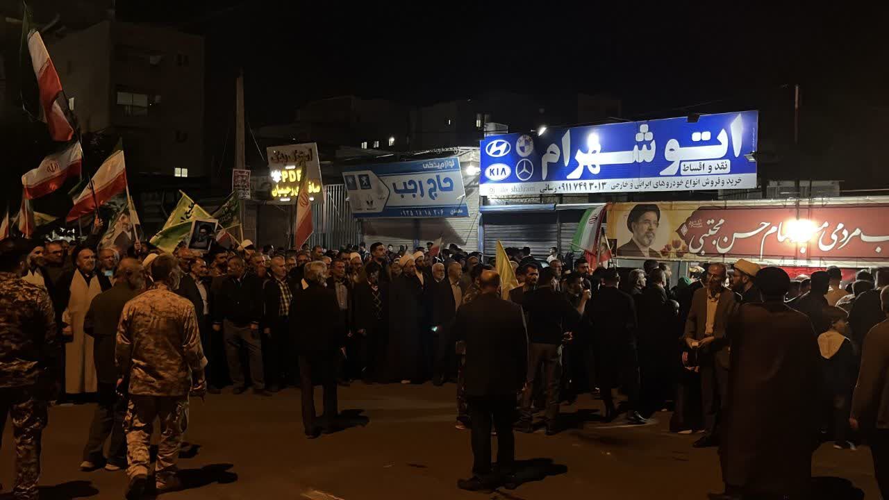 موکب مسجد امام حسن (ع) نکا، کانون شور خدمت