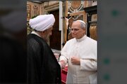 اعطای بالاترین نشان دیپلماتیک پاپ به سفیر ایران در واتیکان