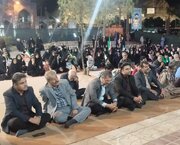 حضور سرپرست کانون های فرهنگی و هنری مساجد سیستان و بلوچستان در اجتماع مردمی